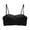 hwj# Black618, variant on Huowey Bras For Women No Underwire Solid Color Summer Seamless Strapless Bandeau Bra Wireless Removable Padded Anti Slip Tube Top For Wedding Off Shoulder Brassiere,Black
