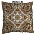 thumbnail image 2 of PKQWTM Bandanna An Ornate Beige Brown Colors Cream Reversible Mermaid Cushion Cover Home Decor Sequin Pillow Case Size 16x16 inches, 2 of 2