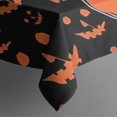 thumbnail image 2 of Witch Pumpkin Halloween Pattern Rectangle Tablecloth 60"x120",Waterproof Polyester Rectangle Table Cloth, Wipeable Spillproof Polyester Tablecloth for Dining, Camping, Indoor and Outdoor, 2 of 6