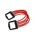 thumbnail image 3 of 1PC Chest Expander Adjustable Spring Exerciser Fitness Exercise Puller Portable Muscle Training Equipments Stretchy Arm Pulling Resistant Band for Men Use Mixed Color, 3 of 9