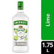 Smirnoff Lime (Vodka Infused With Natural Flavors), 1.75 L, 35% ABV