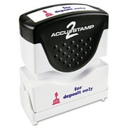 Consolidated Stamp, COS035523, Pre-inked For Deposit Only Message Stamp, 1 Each