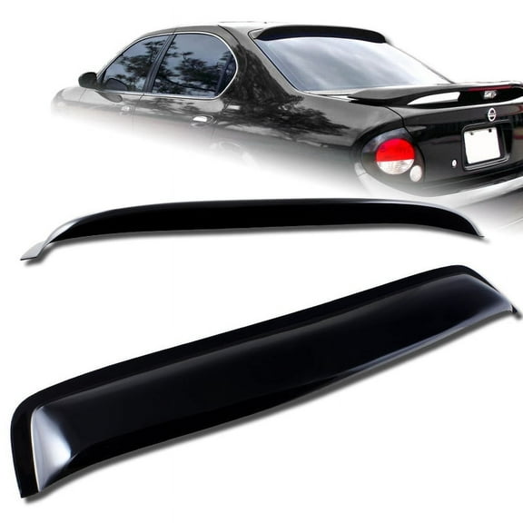 Stay Tuned Performance For 2000-2003 Nissan Maxima Black Acrylic Rear Window Roof Visor Spoiler Wing