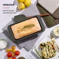 thumbnail image 4 of Molde para pan KitchenAid, antiadherente, de hoja perenne, 23 x 13 cm, 4 of 7