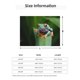 thumbnail image 5 of Balery Red-Eyed Tree Frog Manta de Franela con Dibujo, Lujo Ultra Suave y Cálido, Antipelusa y Resistente a las Arrugas para Cama, Sofá, Camping -50"x40", 5 of 6