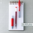 thumbnail image 4 of Bolígrafos de gel PILOT G2 Premium de tinta roja recargable y retráctil, 4 of 8