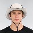 thumbnail image 2 of jiaxiM Straw Cowboy Hat Women Multicolor UPF 50+ Wide Brim Sun Hat Western Cowboy Style for Summer Hiking Beach Outdoor Sun Protection and Travel, 2 of 9