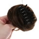 thumbnail image 3 of 2 uds Clip en moños para el cabello, pieza de cabello para mujer, postizo de cola de caballo Updo, moño de pelo falso para niñas, 3 of 6
