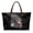 American Flag Eagle, variant on ZUXONGSY Highland Cow Clover Print Handle Handbag for Women Lightweight Top Handle Tote Bag Portable Work Bag with Inner Pocket for Travel Vacation