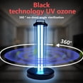 thumbnail image 5 of Lámpara germicida ultravioleta, desinfectante de luz UV de ozono de 38 W para habitaciones grandes, con control remoto de sincronización de tres pasos, luz azul, hasta esterilización para ba, 5 of 5