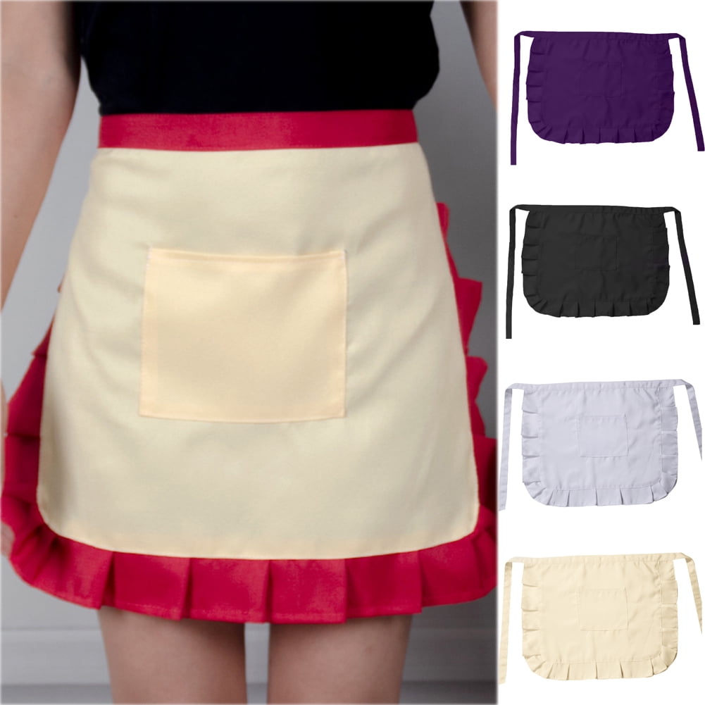 Cheers.US Waist Apron with Pockets Striped Apron Server Aprons