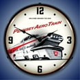 thumbnail image 2 of 1712821 Pennsey Aero Train clock - Made in USA, 2 of 3
