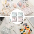 thumbnail image 5 of Laklulu Bolsas de cosméticos para mujer, bolsa de maquillaje, bolsa de aseo de viaje, organizador de brochas de maquillaje para niñas, regalos, 5 of 5