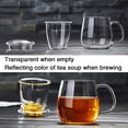 thumbnail image 4 of Taza de té DOPUDO de vidrio con infusor y tapa, 520 ml, borosilicato, 4 of 6
