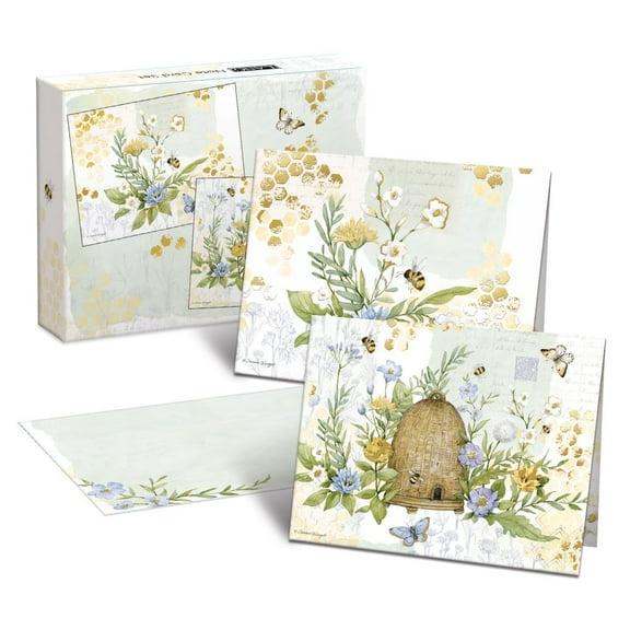 Lang Brands, LLC, Lavendar and Honey Assorted Boxed Note Cards