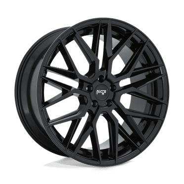 Niche 1PC Cast Aluminum Rim M224 22X9 5X5.0 GL-BLK 35MM, M224229075 35