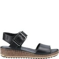 thumbnail image 2 of Hush Puppies Womens Ellie Leather Wedge Sandals, 2 of 4