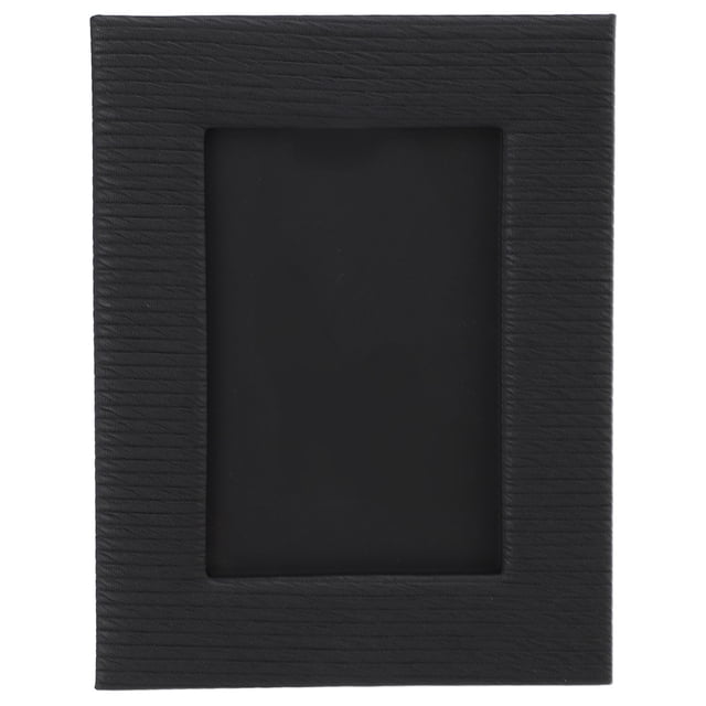 6 Inch Leather Vintage Picture Frames for Tabletop Display Horizontal Vertical Display, Decorative Frame 8.5x4.7x6.5in