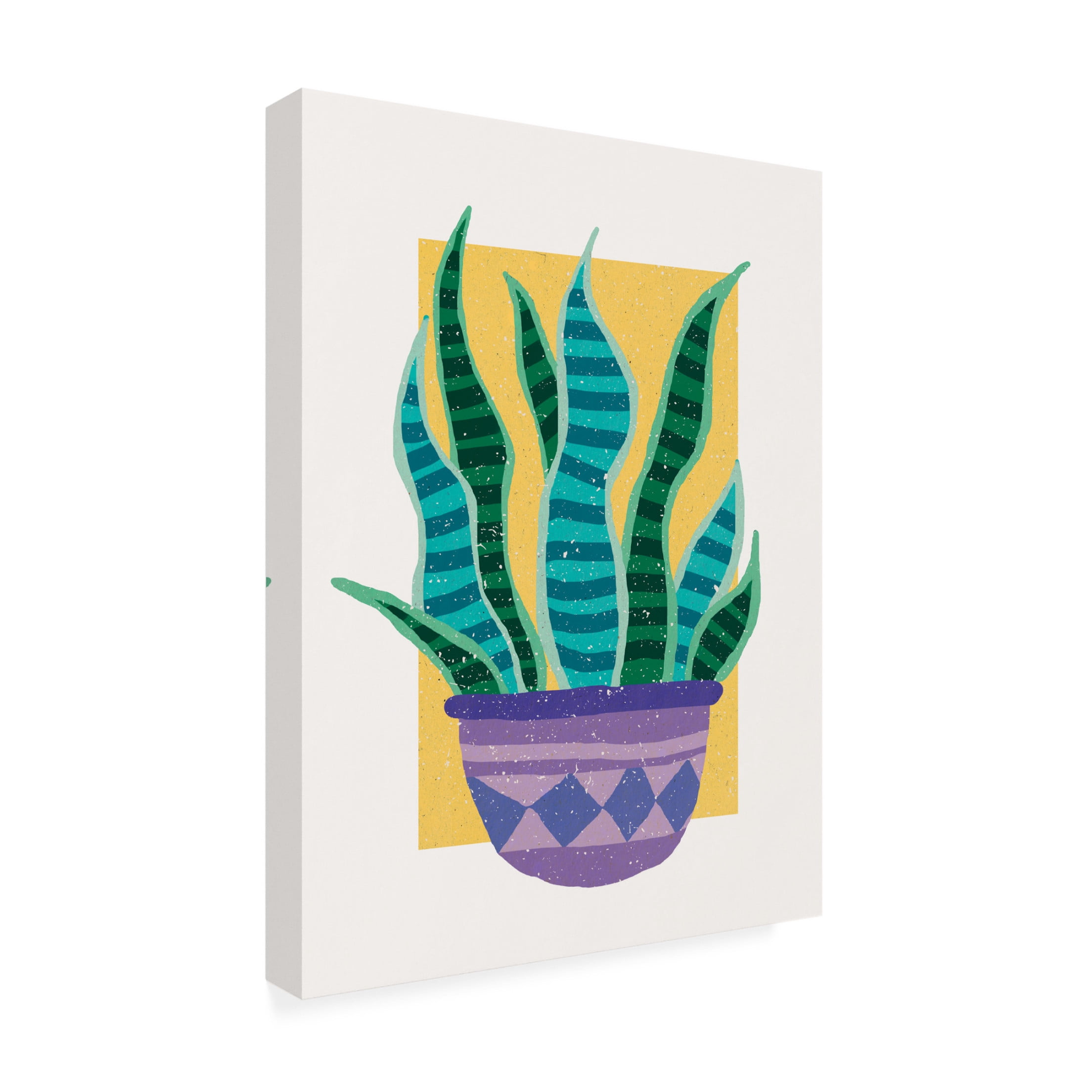 Trademark Fine Art Aylin Demir Plant in the Sun Canvas Wall Art