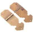 thumbnail image 1 of ELAYARD 2Ud Bisagras Antiguas Para Cajas Y Muebles En Con Acabado Marrón Claro Duradero, 1 of 8