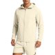 thumbnail image 1 of Mens Manga Larga con Capucha Cremallera Cardigan Hielo Seda Fina Chaqueta Protectora Solar para el Uso Diario Al Aire Libre Casual, 1 of 9