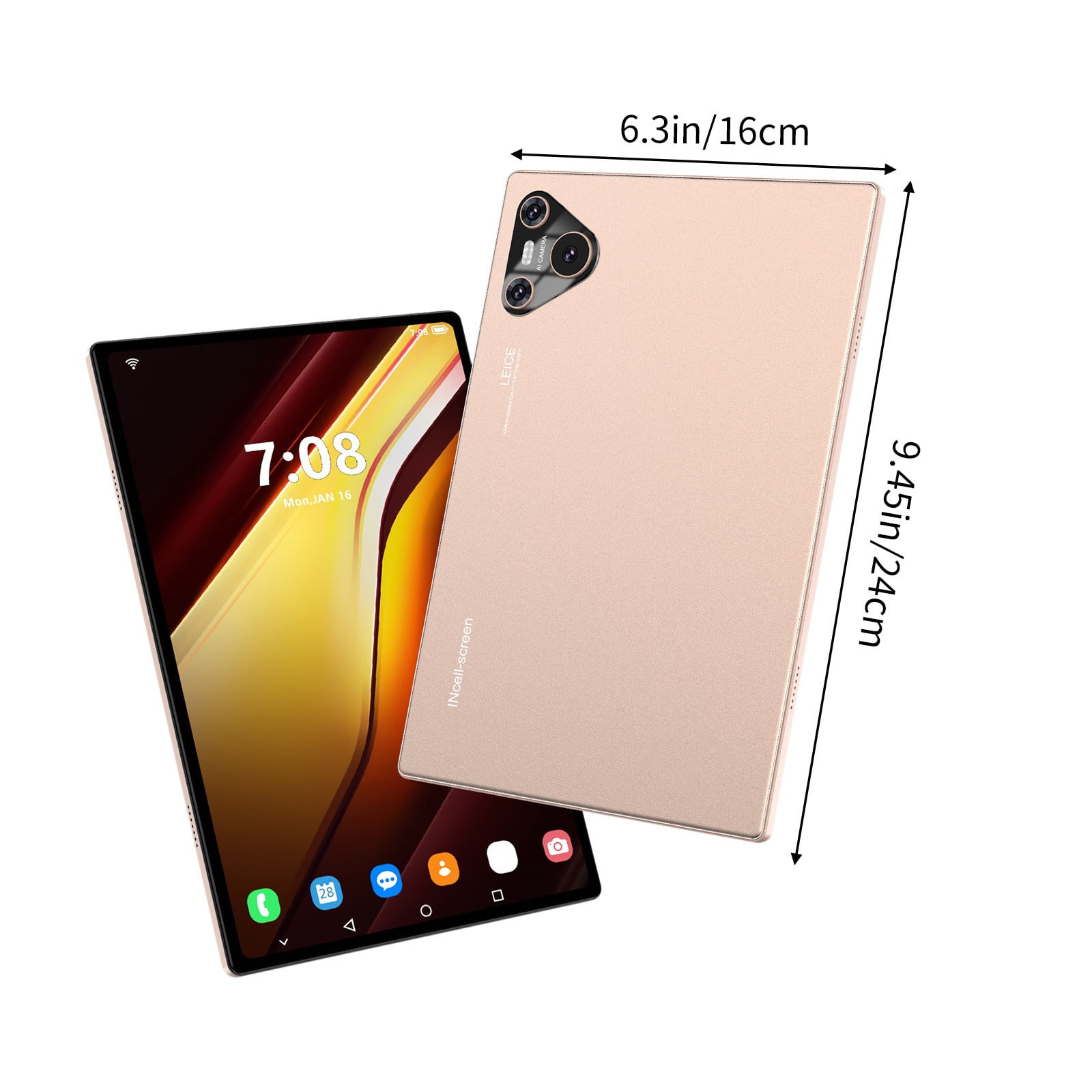 Tablets on Sale Clearance, Hwkond 10.1-inch High-definition Eye Protection Screen 2+16GB Tablet Android 10 Supports 128GB Card Tablet