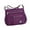 Violets, variant on Nylon Handbag Casual Tote Bag Adjustable Strap Womens Shoulder Bag Pouch Dark Blue