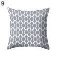 thumbnail image 2 of Koszal Housse de Coussin Carrée Géométrique Fond Gris Article de Literie, 2 of 7