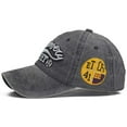 thumbnail image 4 of Retro Cotton Baseball Cap Sports Outdoor Sun Dad Hat, 4 of 8