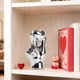 thumbnail image 5 of Adorno de cerámica para Halloween, decoración de cerámica áurea para el 14 de febrero, con forma de corazón, para escritorio, sala de estar, TV, decoración del hogar, regalos de cumpleaños para mujere, 5 of 6