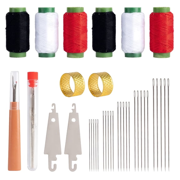 Sewing Sets & Kits with Thread Ripper & Needle Threaders, 37 Pieces