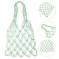 thumbnail image 3 of WEUVEB Reusable Grocery Bags Cotton Rope Storage Bag Green Woven Mesh for Women and Summer Use 1Pcs, 3 of 8