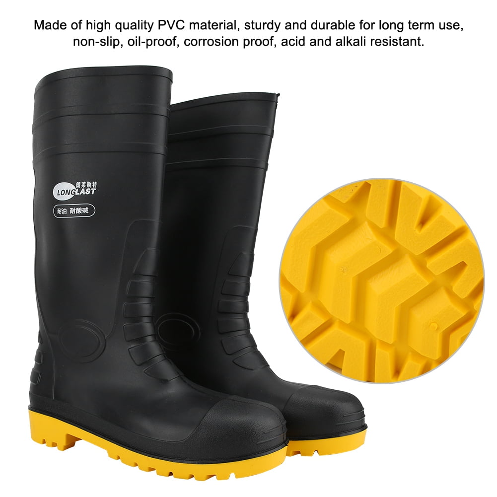 high top rain boots