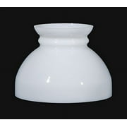 B&P Lamp® 6" Opal Glass Hobnail Design Student Shade