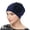 B, variant on Elasticated Blossomy Embellished Headscarf Hat Ventilated Polyster Hair Protect For Women Chemotherapy Patients