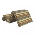 thumbnail image 2 of Tribal Foldable Mattress, Native Geometric Art Pattern, 74.8" x 35.4", Multicolor, by Ambesonne, 2 of 6