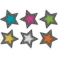 thumbnail image 1 of Mini Accents Chalkboard Brights Stars, Lot de 36, 1 of 2