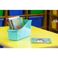 6pk Large Book Holder Bin, Multiple Colors Available