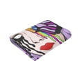 thumbnail image 6 of ZICANCN Throw Blanket Butterfly Skull With Flower , Couch Ultra Soft Micro Fleece Sofa Bed Camping Travel Blanket for Adults, 40"x30", 6 of 8