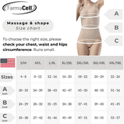Farmacell Womens Push-up Camisole, Shaping Control Vest with Flat Tummy and Push-up Effect, Made in Italy, Black, XL, Cod. 607
