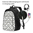 thumbnail image 7 of Hirioo Lovely Penguin for Travel Laptop Backpack with USB Charging Port for Men and Women, 7 of 7