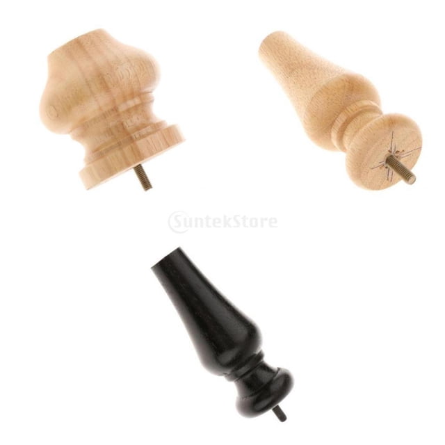 3 Piezas de Muebles de Maciza Patas Sofá/sofá/salón/silla/patas BLESIY Pierna de muebles