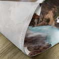 thumbnail image 5 of Ambesonne Yellowstone Place Mats Set of 4, Canyon Forest View, Standard Size, Brown, 5 of 6