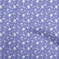 thumbnail image 1 of oneOone Cotton Cambric Violet Fabric Floral Craft Projects Decor Fabric Printed By The Yard 56 Inch Wide, 1 of 5