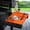 Orange, variant on Silicone Tools Mat for Griddle Kitchen Cooking Baking Countertop-Side Shelf Spatula Mat with Drip Pad for Blackstone Weber Traeger Pit Boss Flat Top Grill Smoker- BBQ Accessories Gifts for Men(Black)