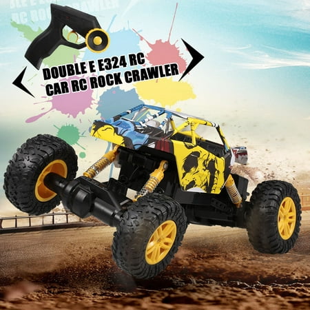 Double E E324 RC Car Rock Crawler Off-road Climbing Car 1/18 4WD Dual Motors Christmas Gift for Boys Kids