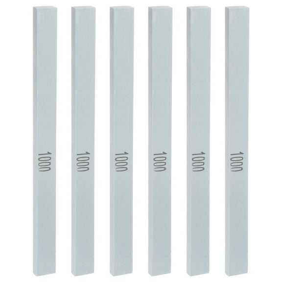 Uxcell Sharpening Stones 1000 Grit 150x12x6mm Green Silicon Carbide Whetstone 6 Pack