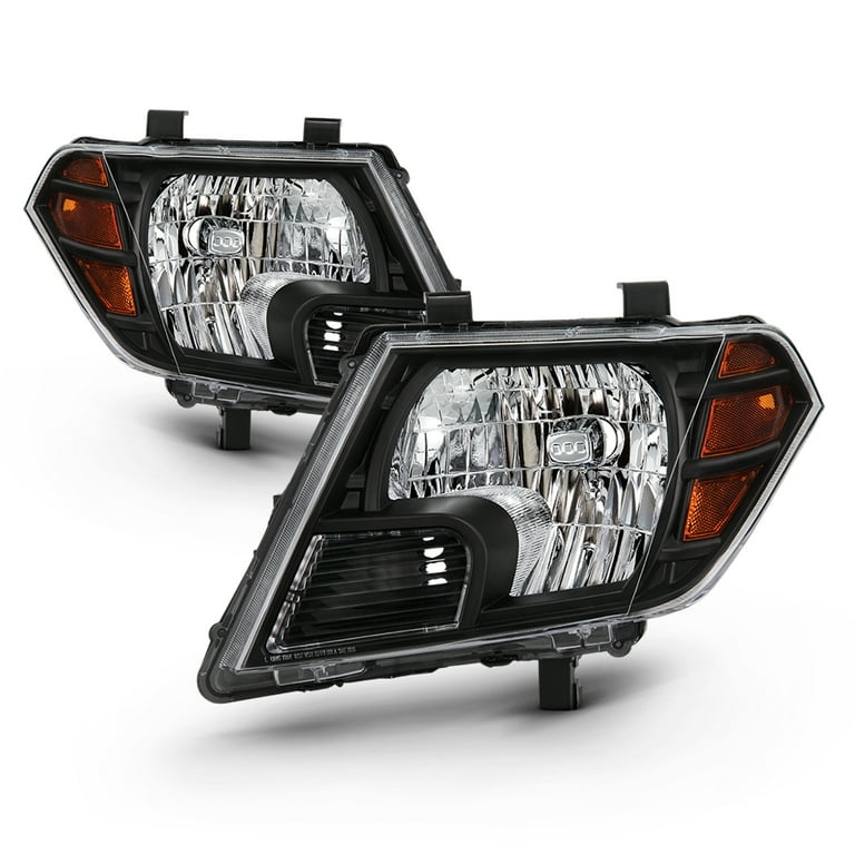 For 09-21 Frontier Extended/Crew Pickup [Halogen Style] Black  