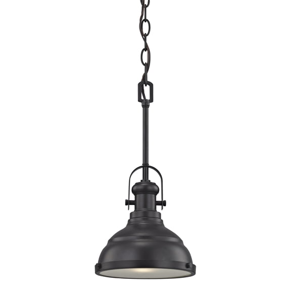 Elk Home Blakesley 8-inch Wide 1-Light Mini Pendant in Oil Rubbed Bronze