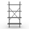 thumbnail image 3 of RST Brands Emery Iron 4-Tier Bookcase in Black, 3 of 3